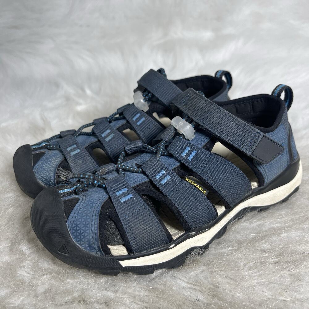 Keen Shoe Unisex Kids Newport NEO H2 Blue Washable Closed Toe Water Sandals Sz 1